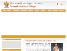 Tablet Screenshot of marimallappawomenscollege.org